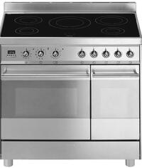Индукционная профессиональная плита Smeg C92IPX (020904)