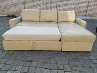 Кожаный угловой диван со спальным местом «AEK Design» из Германии! (150964)