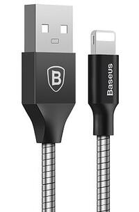 Кабель Baseus Mechanical Era Metal Cable 1M For Apple Black.